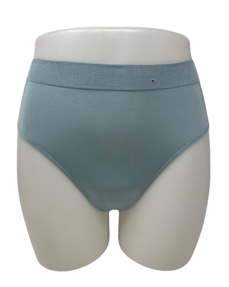 Wacoal 834175 Stone Blue B-Smooth Seamless Hi Cut Brief Myselflingerie.com