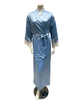 Mari M. 36217 Bleu Classic Poly Silk Robe Myselflingerie.com