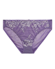 Wacoal 64391 Grape Embrace Lace Bikini Myselflingerie.com