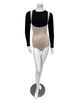 MiracleSuit 4091 Warm Beige Shape Away Open Bust Bodysuit Myselflingerie.com