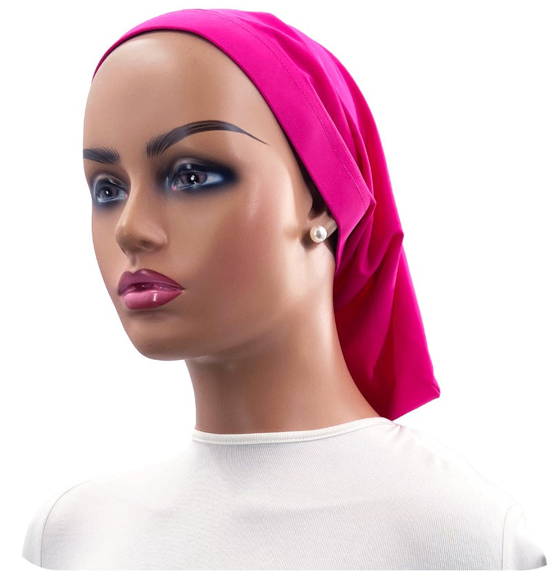 Ahead BN2702 Hot Pink Adjustable Swim Beanie Myselflingerie.com