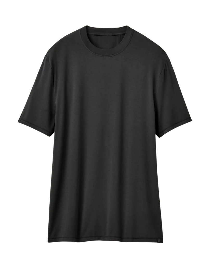 UGG 1171591 Black Amarys Relaxed Short Sleeve Lounge Top Myselflingerie.com