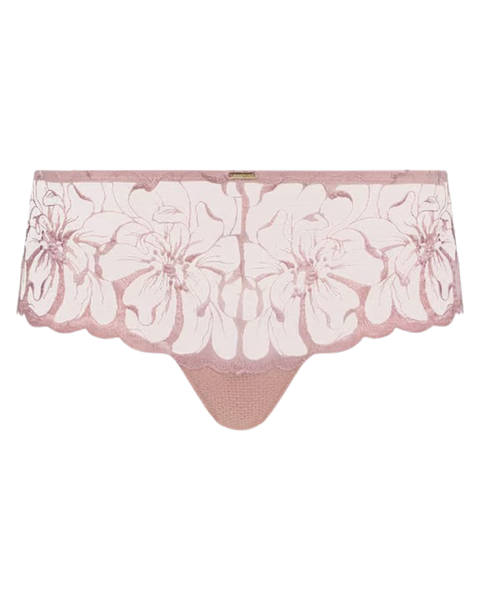 Chantelle Authentic Pink Fleurs Hipster Myselflingerie.com