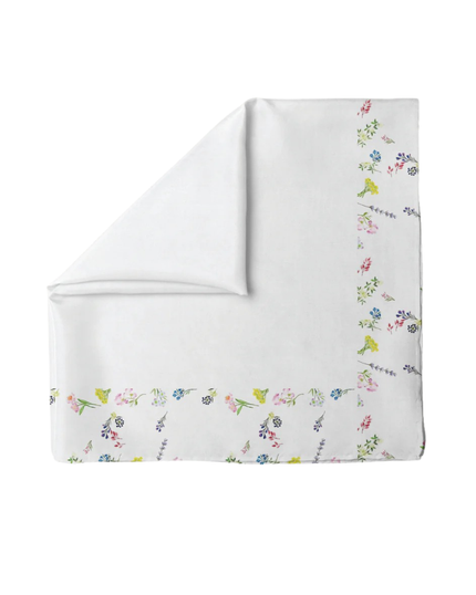 Tie Ur Knot Framed in Florals Blush Adjustable Pre-Tied Bandanna with Full Non Slip Myselflingerie.com