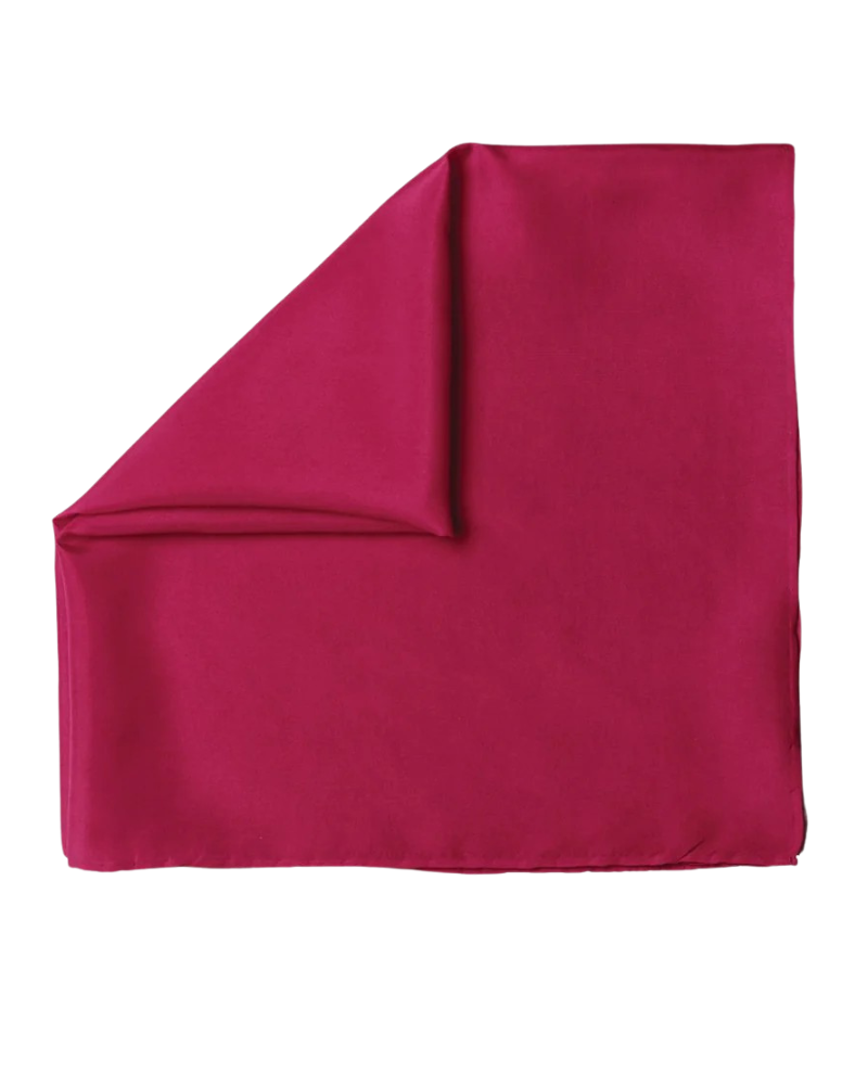 Tie Ur Knot Hot Pink Solid Square Scarf Myselflingerie.com