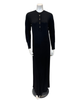 The Star Story 10-888 Dollies Black Modal Button Down Nightgown Myselflingerie.com