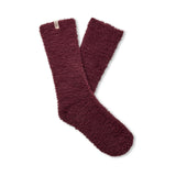 UGG Wild Grape Teddi Cozy Crew Socks