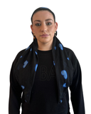 TYED Blue Hearts Triangle with Full Non Slip Grip Myselflingerie.com