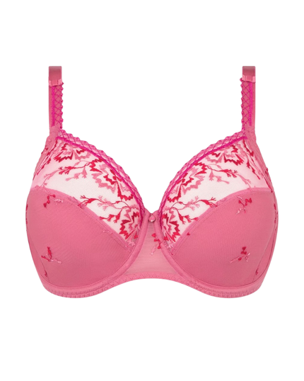 Chantelle 16B1 Dahlia Every Curve 3 Part Cup Underwire Bra Myselflingerie.com