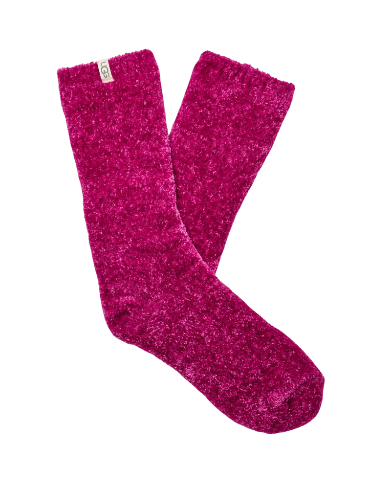 UGG 1105572 Chroma Pink Leda Cozy Socks Myselflingerie.com