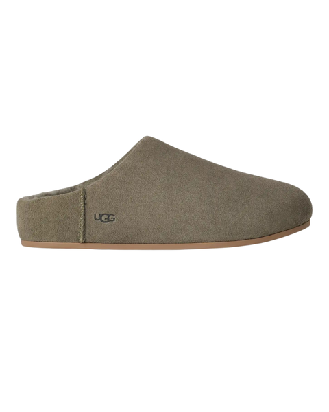 UGG Moss Green Elea Slip On Slippers Myselflingerie.com