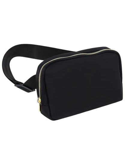 MaviBandz 8120 Varsity Collection Black Fanny Waist Pack Belt Bag Myselflingerie.com
