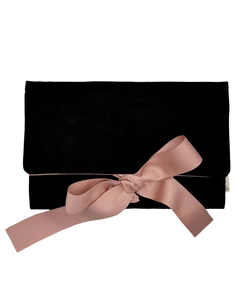 Bag All 6671 Black Jewelry Roll Travel Pouch Myselflingerie.com