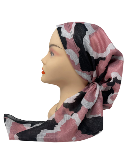 It's Younique PP-LEOP-MIX Leopard Mix Pre-Tied Bandanna with Velvet Grip Myselflingerie.com