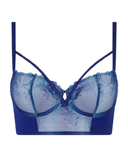C22BK6 Navy Gradient Spice Lace Bustier