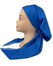 It's Younique PP-SO-RB Solid Royal Blue Border Pre-Tied Bandanna with Velvet Grip Myselflingerie.com