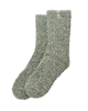 UGG UAS0011W Grey Mist Cozy Chenille Socks Myselflingerie.com