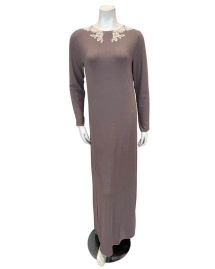 Verdiani 4420 Phard Canotte Ribbed Pull On Modal Nightgown Myselflingerie.com