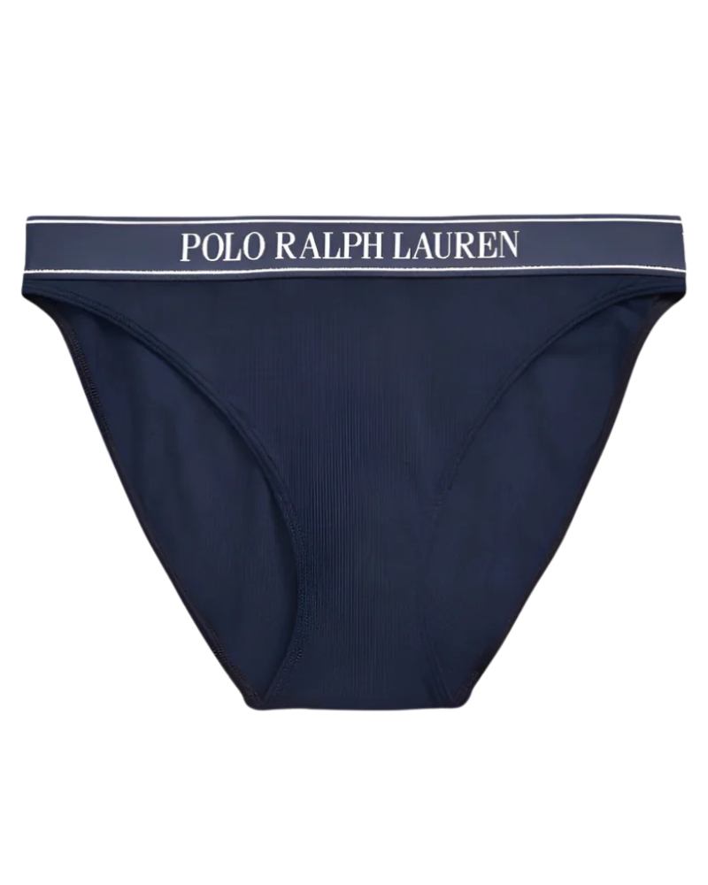 Polo by Ralph Lauren 4P0482-R3815 Navy Organic Cotton Blend Bikini Myselflingerie.com