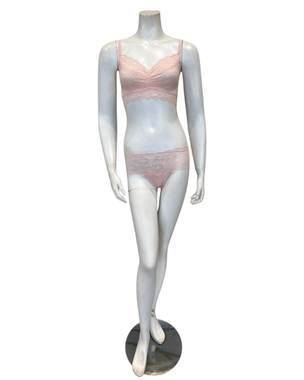 Cosabella NEVER1301+07ZL Pink Lilly Sweetie Bralette & Panty Set Myselflingerie.com