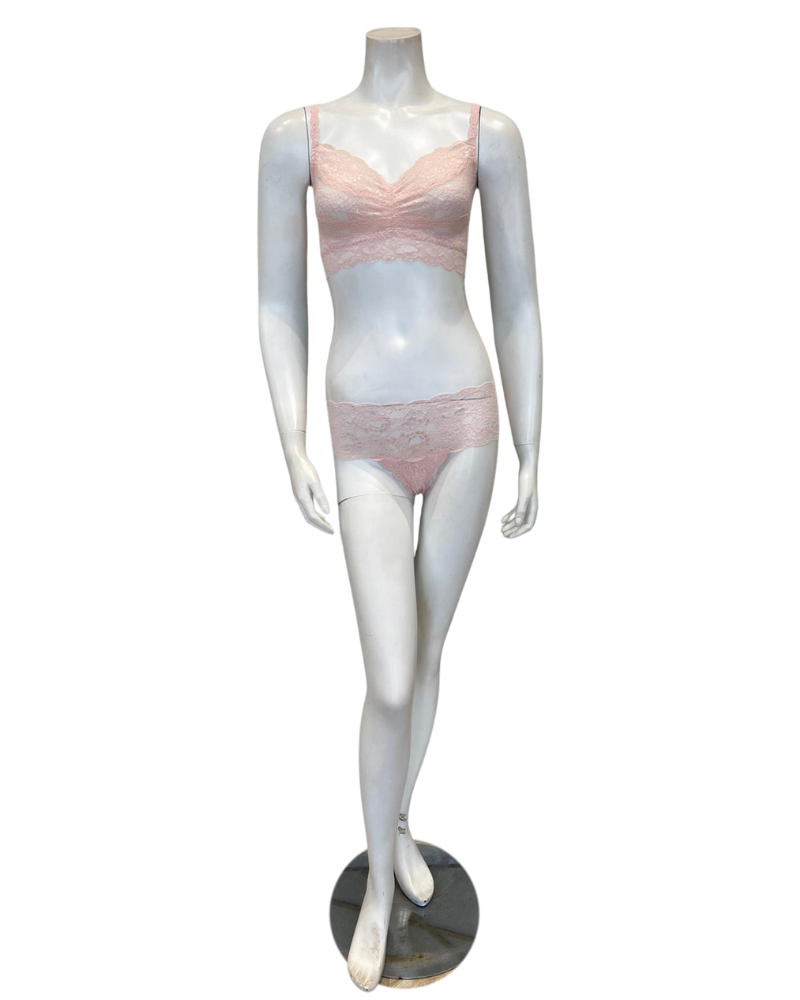 Cosabella NEVER1301+07ZL Pink Lilly Sweetie Bralette & Panty Set Myselflingerie.com