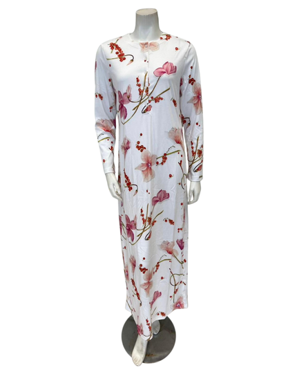 Furstenburg 45383276LI Spring Breeze Button Down Cotton Nightgown Myselflingerie.com