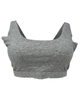 Polo by Ralph Lauren 4P0499-R3202 Heather Grey Cotton Blend Bralette Myselflingerie.com