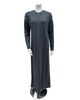 Iora Lingerie 25419C Grey Stitched Cotton Blend Pull On Nightgown Myselflingerie.com