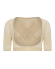 Gemsli SW112 Beige Firm Posture Support Open Bust Arm Shaper Myselflingerie.com