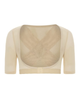 Gemsli SW112 Beige Firm Posture Support Open Bust Arm Shaper Myselflingerie.com