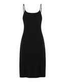 FK311 39" Black Luxury Adjustable Straps Seamless Slip