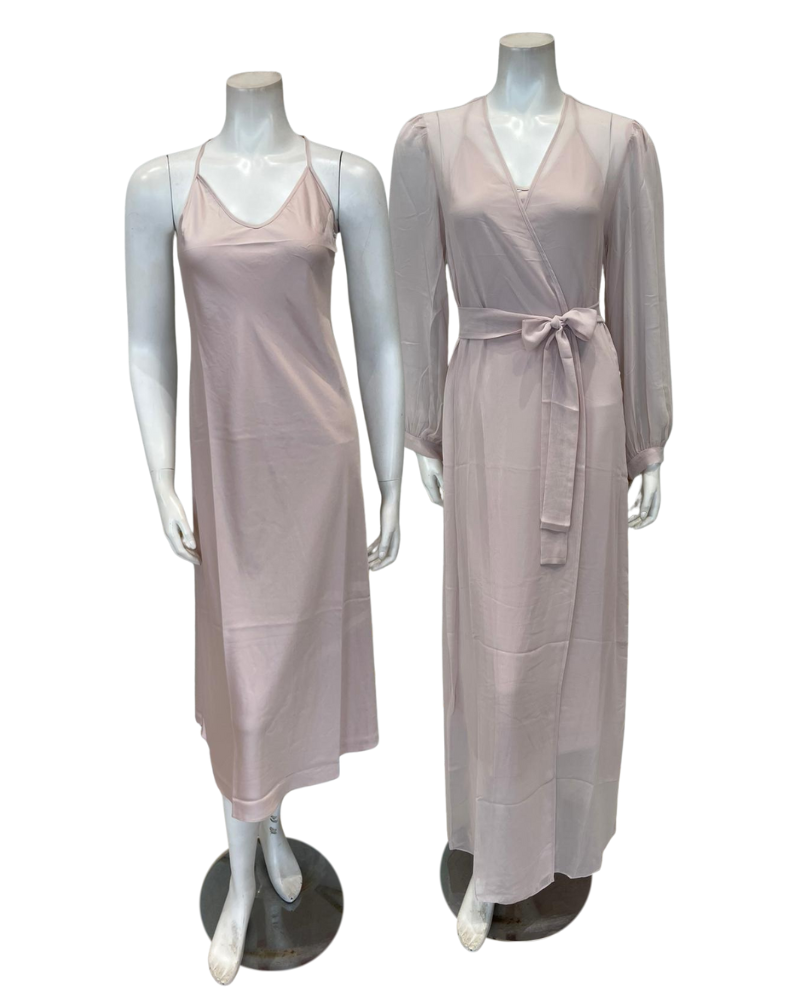 Rya Collection 308 + 1067 Sepia Rose Serenade Gown & Robe Set Myselflingerie.com