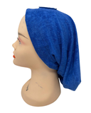 C. Bird Blue Terry Beanie Snood