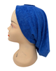 C. Bird CB101 Blue Terry Beanie Snood Myselflingerie.com