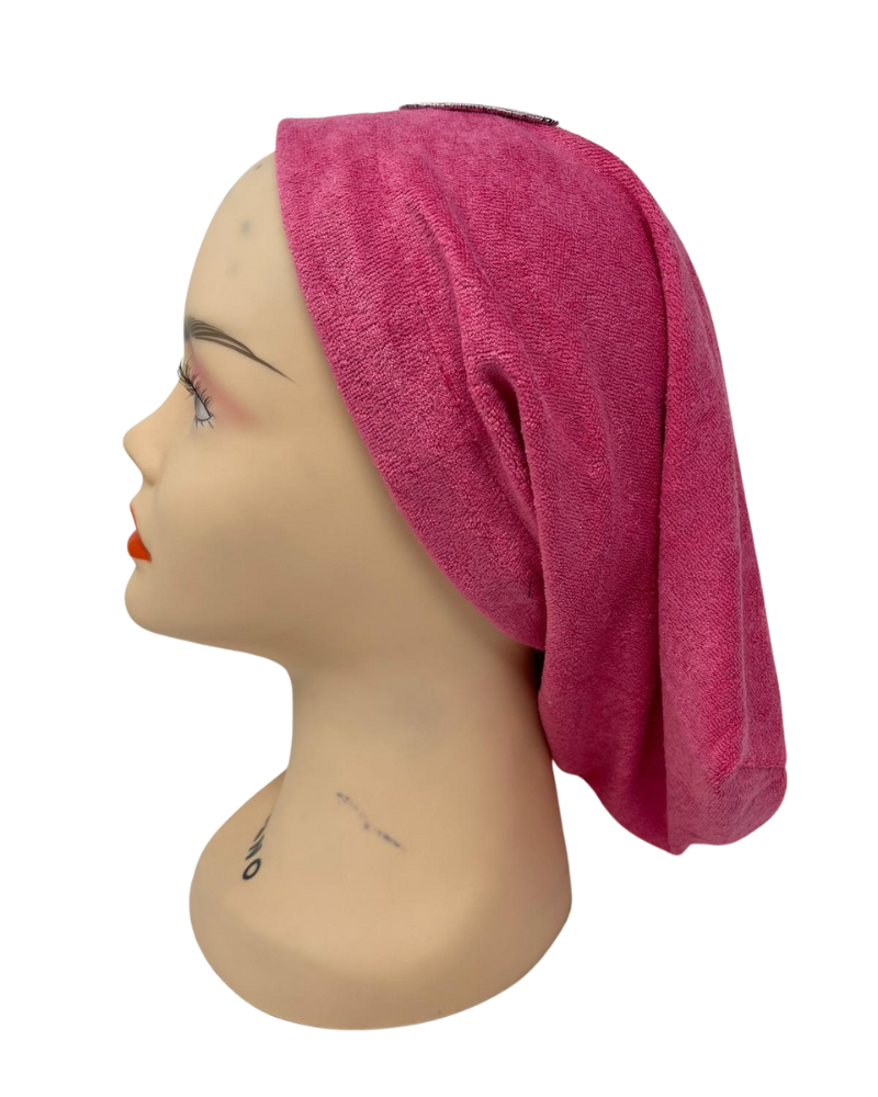C. Bird CB102 Pink Terry Beanie Snood Myselflingerie.com