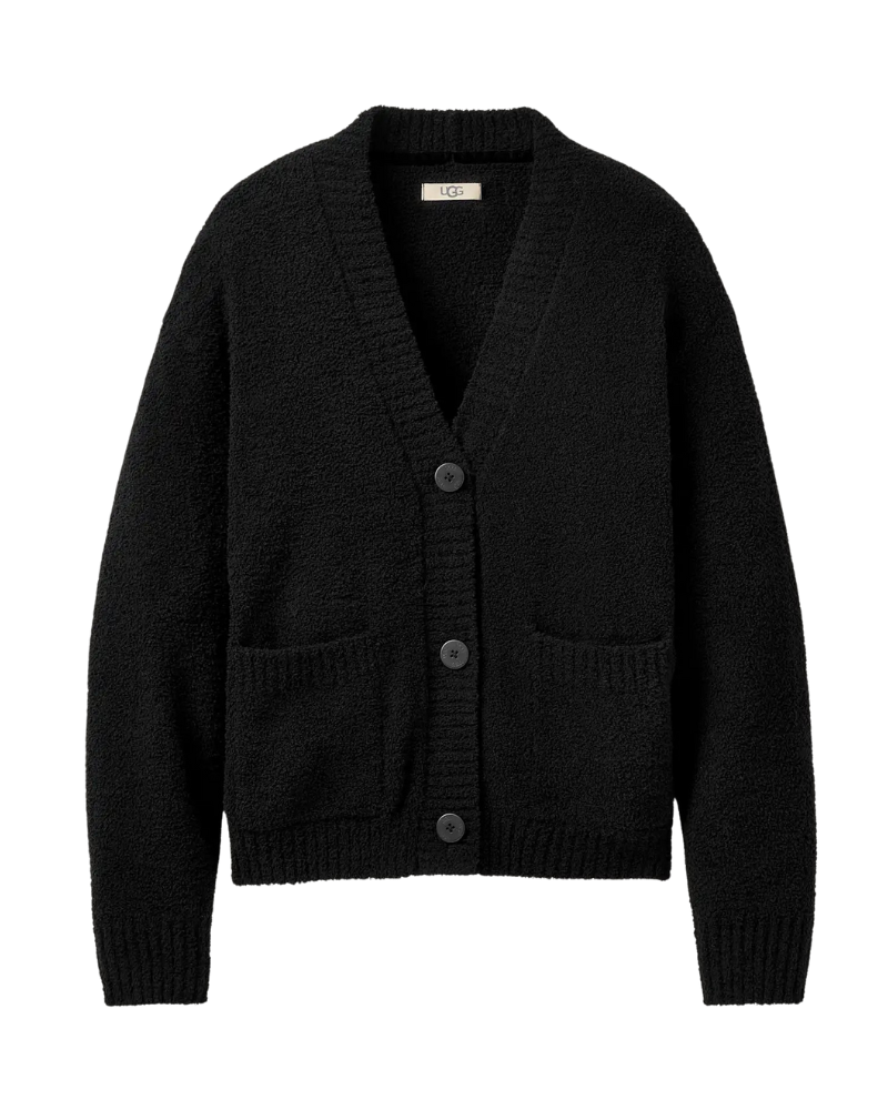 UGG 1171595 Black Adalynne Cardigan Myselflingerie.com