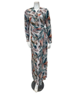 Oh! Zuza 4530 Floral Ribbed Modal Morning Robe Myselflingerie.com