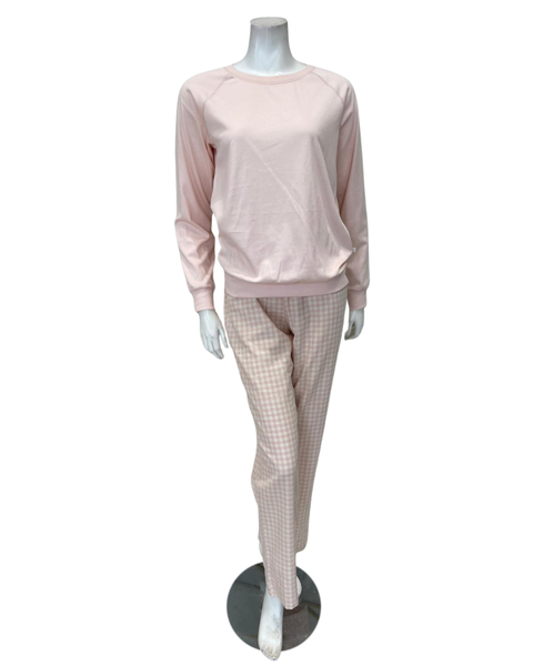 Calida 15453+29458 Evening Sand Favourites 100% Cotton Pajamas Set Myselflingerie.com