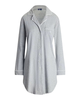 Polo by Ralph Lauren 4P0230-R3202 Heather Grey Cotton Blend Nightshirt Myselflingerie.com