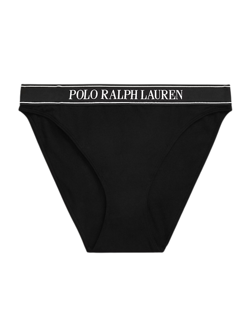 Polo by Ralph Lauren 4P0482-R3004 Onyx Organic Cotton Blend Bikini Myselflingerie.com