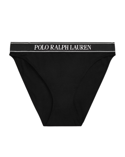 Polo by Ralph Lauren 4P0482-R3004 Onyx Organic Cotton Blend Bikini Myselflingerie.com