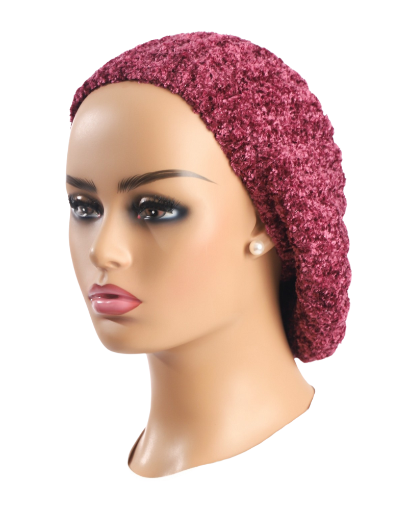 Lucy & Olivia LCOLCNSNBLG Logo Grape Berry Lined Chenille Myselflingerie.com