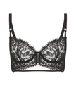 Simone Perele 1G3330 Black Precieuse Half Cup Bra Myselflingerie.com