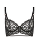 Simone Perele 1G3330 Black Precieuse Half Cup Bra Myselflingerie.com