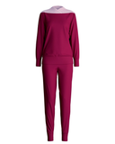 40591 #197 Dahlia Pink Soulmate 100% Cotton Pajamas Set