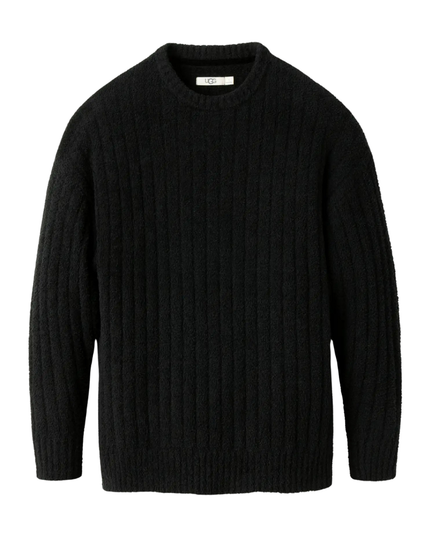 UGG 1163151 Black Ribbed Riz Top Myselflingerie.com