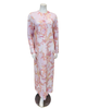 Furstenburg 25290276LI Rose Paisley Button Down Cotton Blend Nightgown Myselflingerie.com