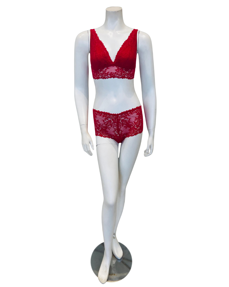 Cosabella CARME1320 + 0770 Velluto Carmela Bralette & Panty Set Myselflingerie.com
