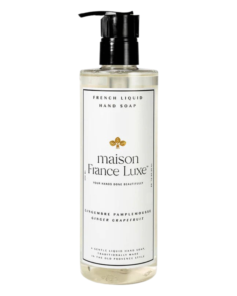 Maison France Luxe MFL1004-GINGER Gingembre Pamplemousse Liquid Hand Soap Myselflingerie.com