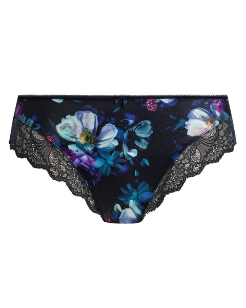 Fantasie FL101550MIH Lucia Midnight Floral Brief Myselflingerie.com
